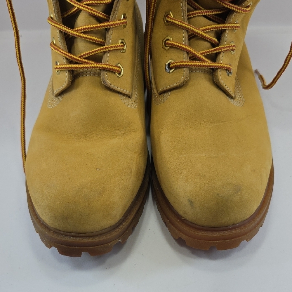 Timberland Alpine Woods Waterproof Boots Wheat Leather Work Boots Men's 8.5W - Picture 5 of 13